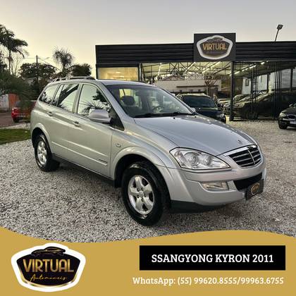 SSANGYONG KYRON 2.0 XDI 200KY 4X4 16V TURBO INTERCOOLER DIESEL 4P AUTOMÁTICO SSANGYONG KYRON 2.0 XDI 200KY 4X4 16V TURBO INTERCOOLER DIESEL 4P AUTOMÁTICO